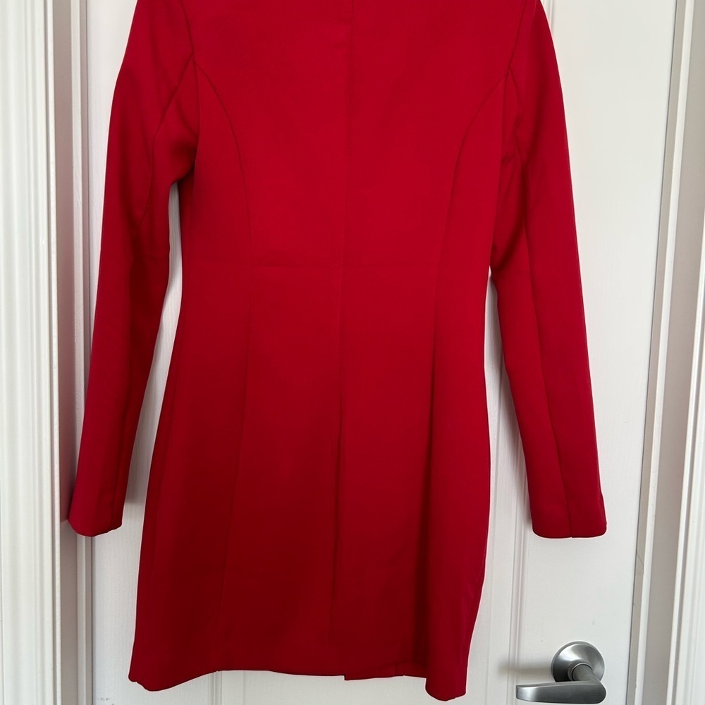Dynamite Red Mini Dress - Picture 2 of 4